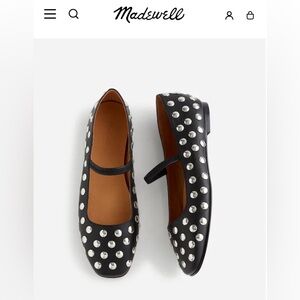 Madewell Studded Greta Ballet Flat